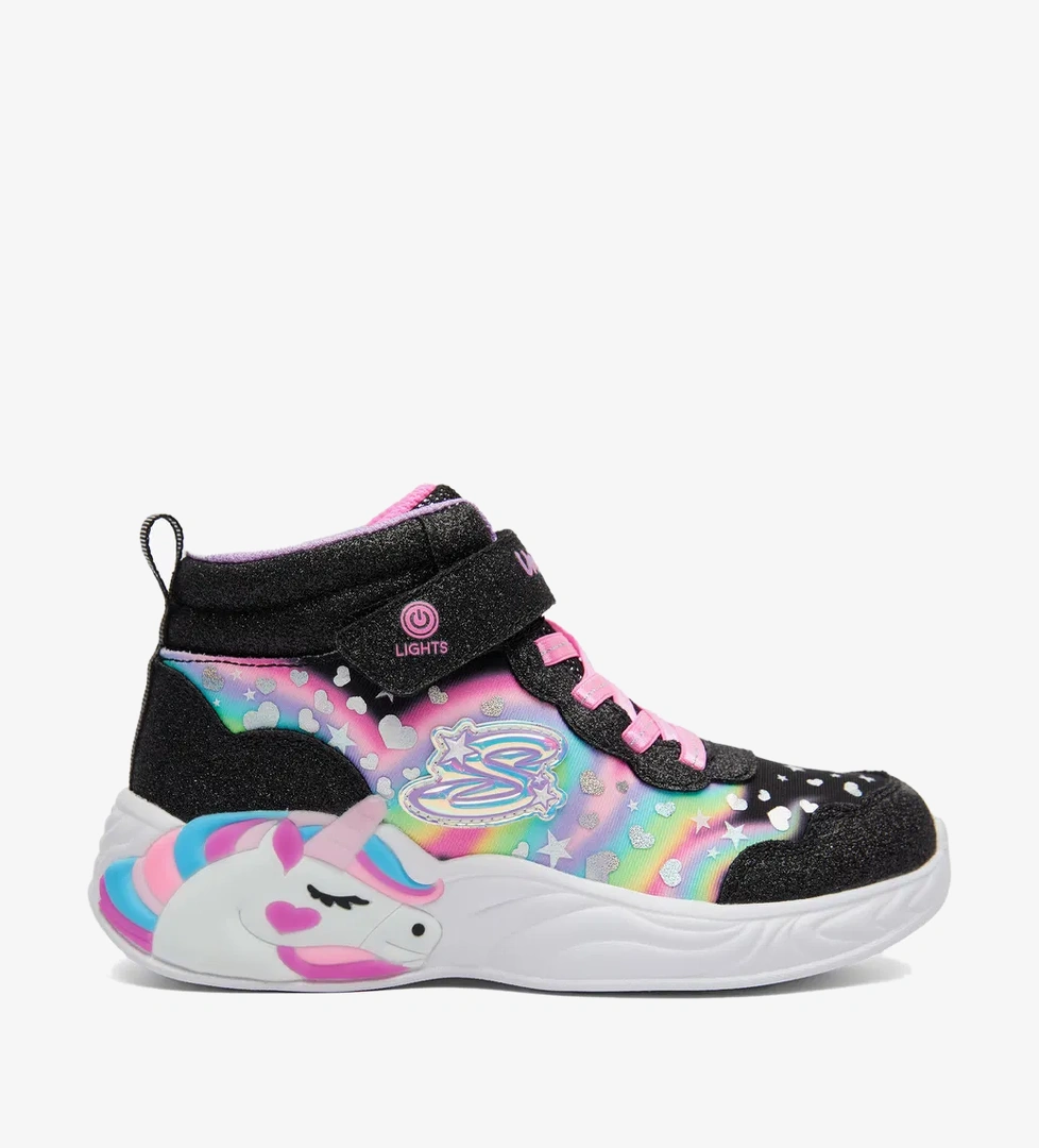 Skechers Skechers Unicorn Dreams Çocuk Siyah Spor Ayakkabı model görseli