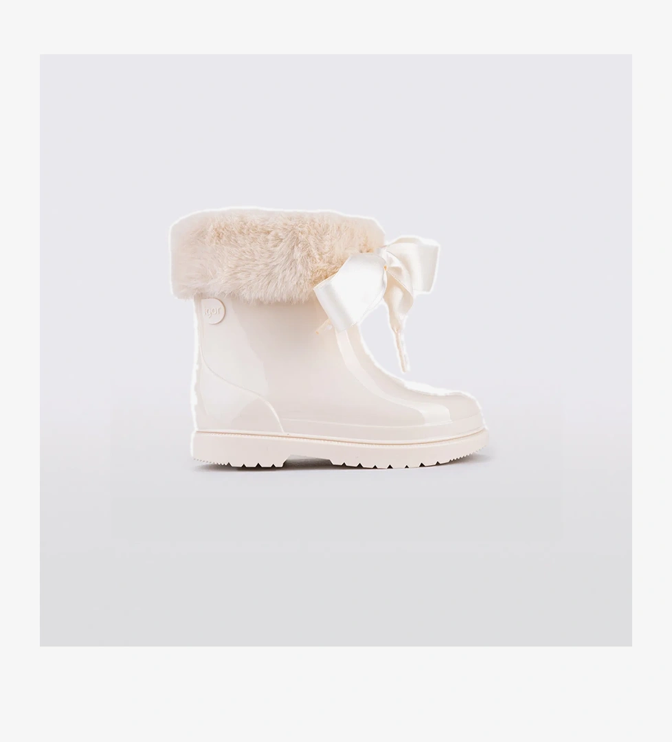 Igor Igor W10258 Bimbi Soft Bebek Krem Yağmur Çizmesi FashFed'de! Krem - 1. görsel