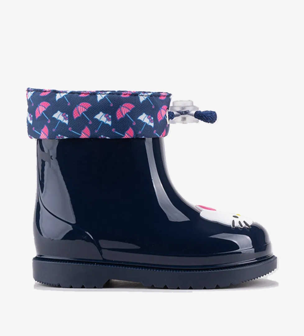 Igor Bimbi Hello Kitty Bebek Lacivert Yağmur Çizmesi - Görsel 1