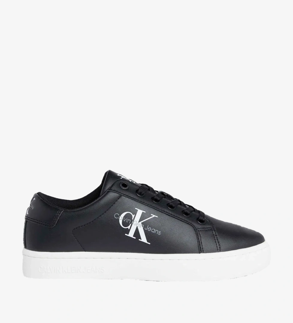 Calvin Klein Jeans Classic Cupsole Laceup Kadın Siyah Sneaker - Görsel 1