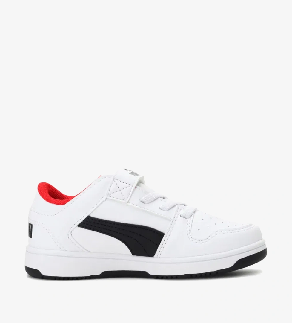 Puma Rebound Layup Çocuk Beyaz Spor Ayakkabı - Görsel 1