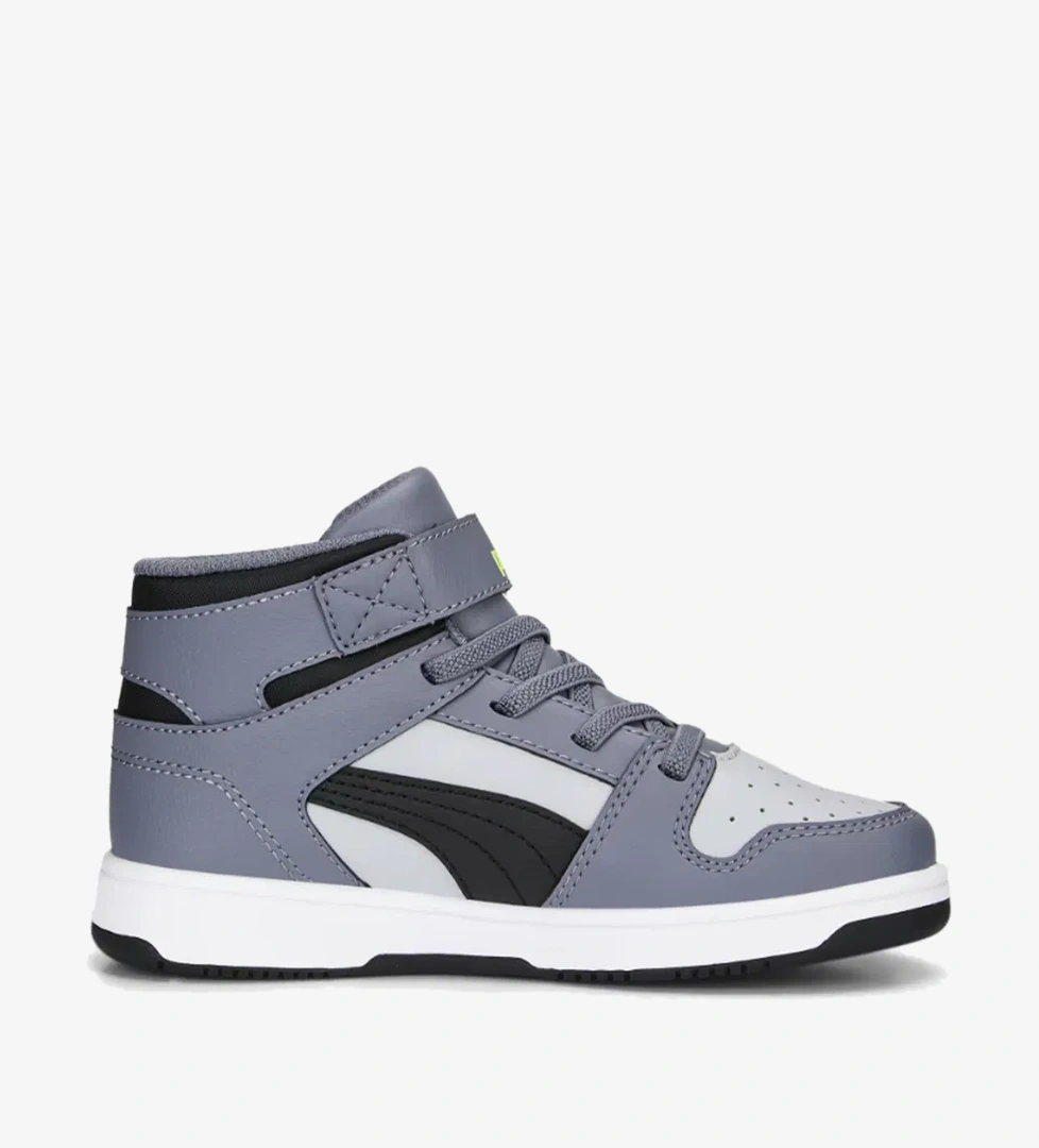 Puma Puma Rebound Layup Çocuk Gri Spor Ayakkabı model görseli
