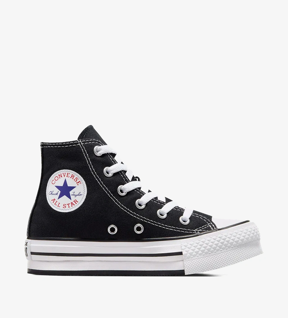 Converse Chuck Taylor All Star EVA Lift Çocuk Siyah Sneaker - Görsel 1