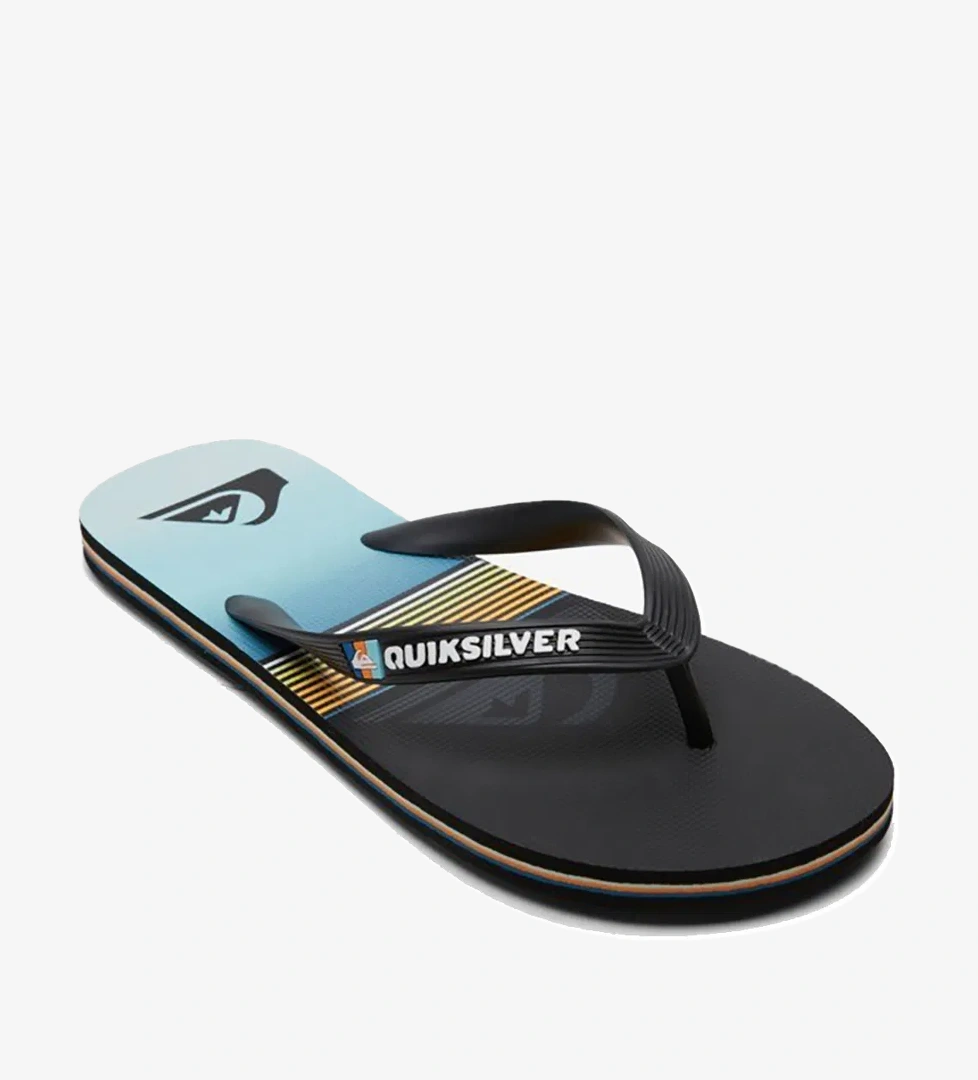 Quiksilver Erkek Terlik Molokai Panel Siyah Kamuflaj