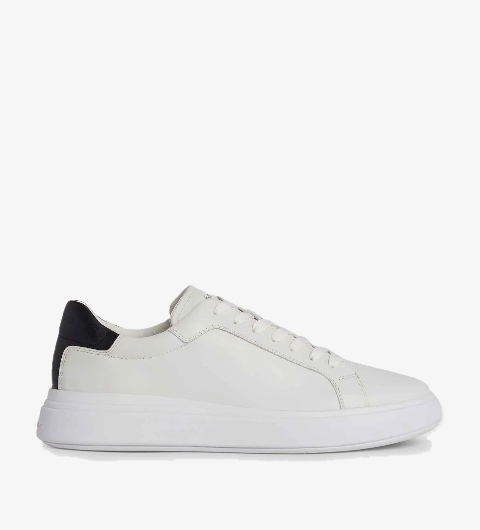 Calvin Klein Calvin Klein Low Top Deri Erkek Beyaz Sneaker model görseli