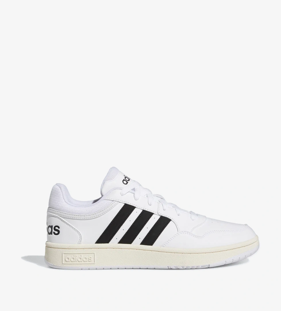 Adidas adidas Hoops 3.0 Low Erkek Beyaz Günlük Spor Ayakkabı model görseli