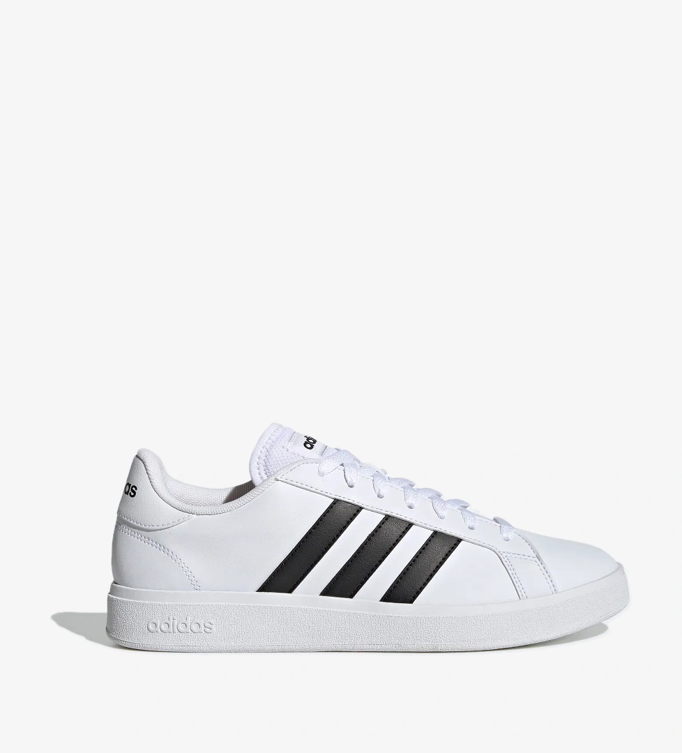 adidas Grand Court Base 2.0 Erkek Beyaz Günlük Spor Ayakkabı - Görsel 1