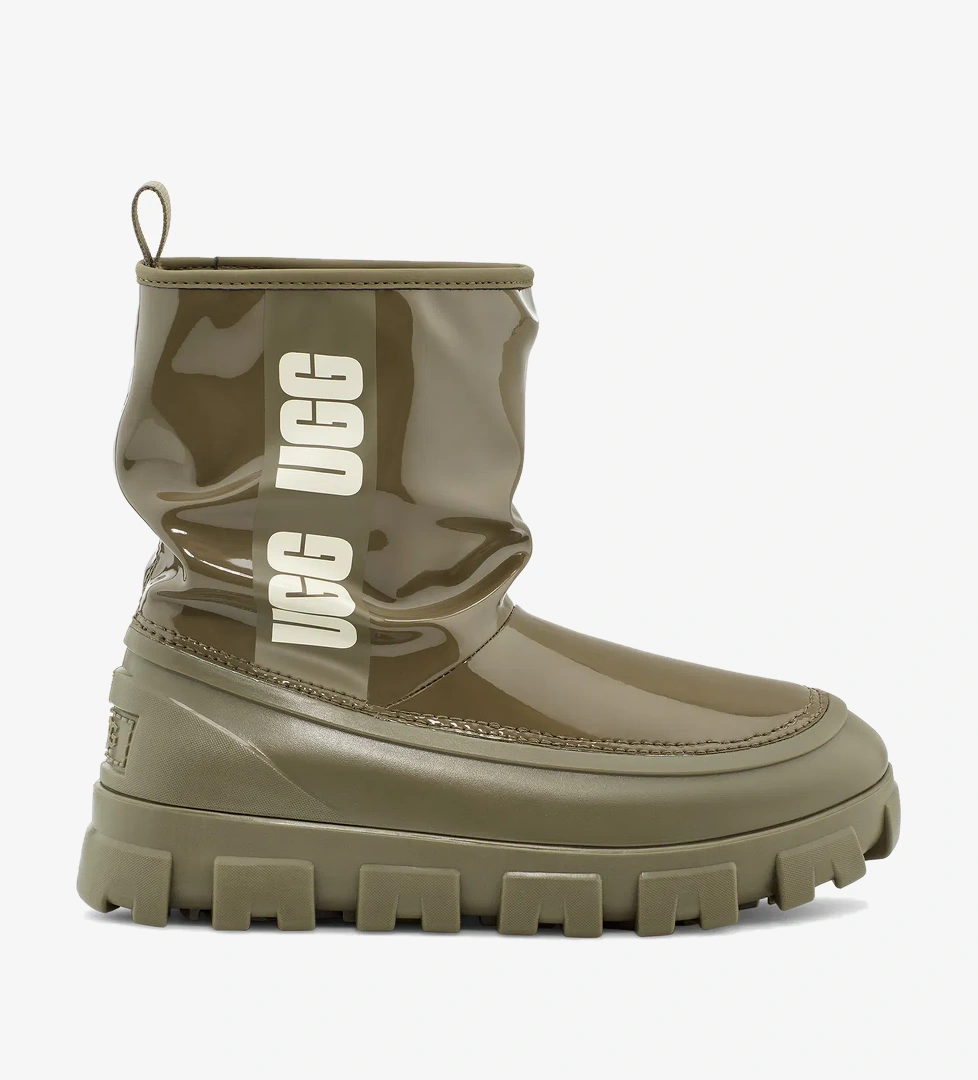 UGG Classic Brellah Mini Kadın Haki Bot - Görsel 1