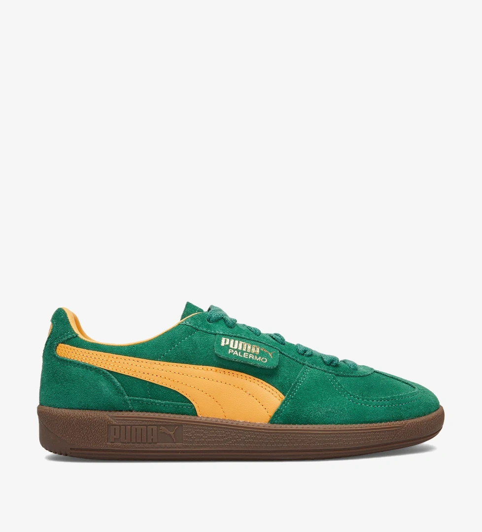 Puma Palermo Unisex Yeşil Sneaker - Görsel 1