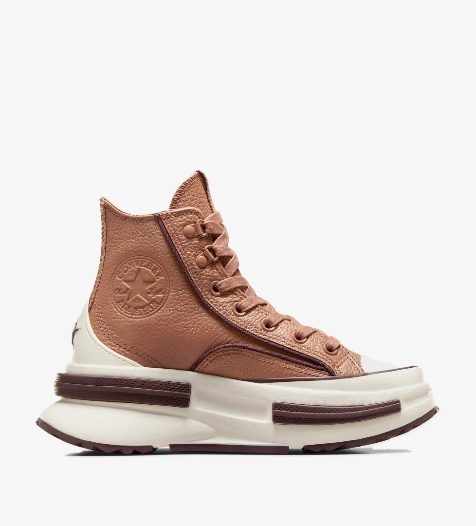 Converse Converse Run Star Legacy Cx Platform Premium Materials Kadın Kahverengi Sneaker | FashFed Kahverengi - 1. görsel