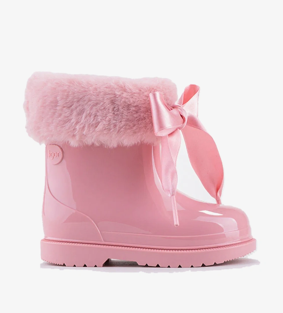 Igor W10258 Bimbi Soft Çocuk Pembe Yağmur Çizmesi - Görsel 1