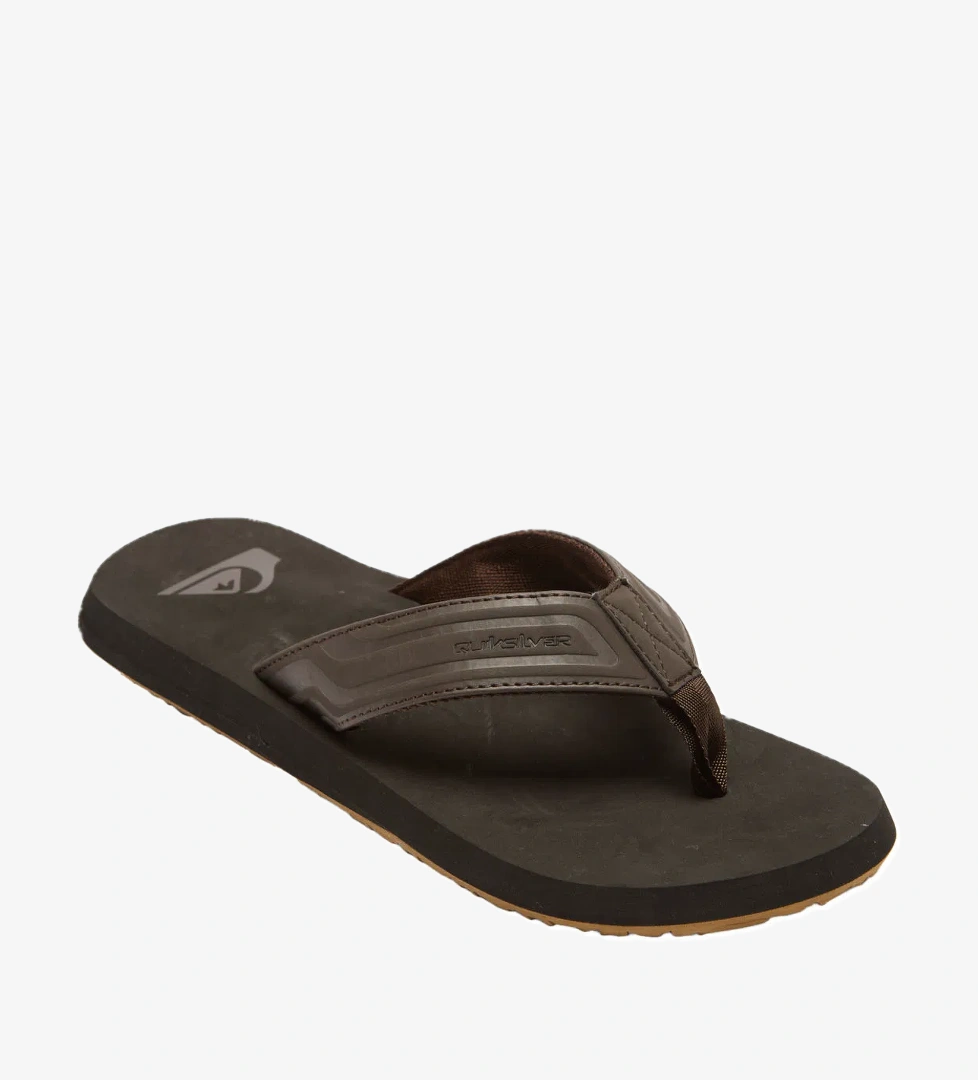 Quiksilver Monkey Wrench Core Erkek Kahverengi Terlik