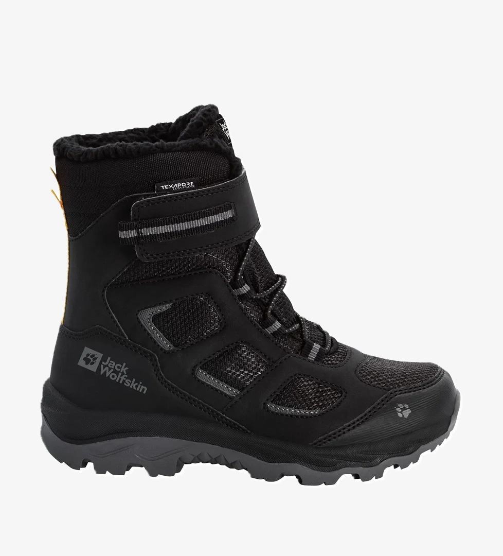 Jack Wolfskin Vojo Wt Texapore High K Unisex Çocuk Gri Bot - Görsel 1