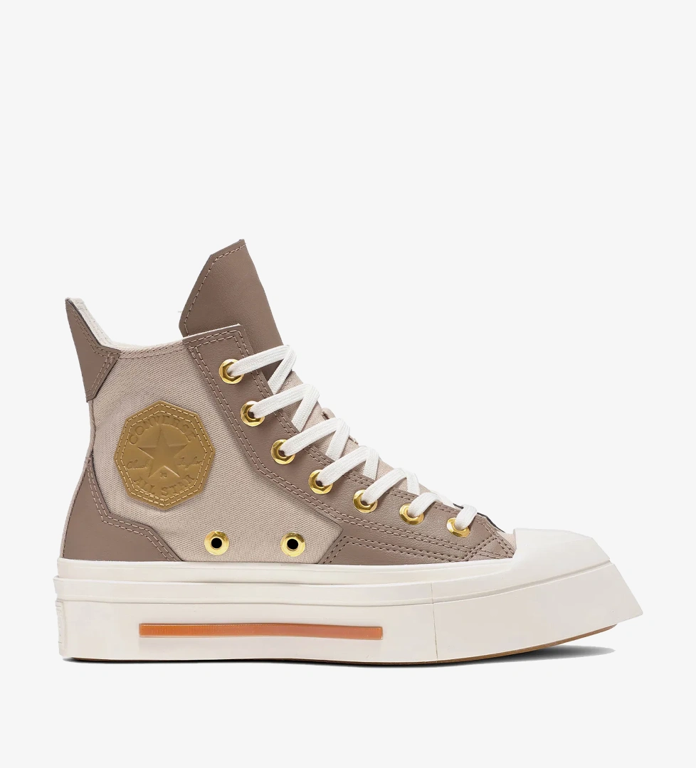 Converse Chuck 70 De Luxe Squared Unisex Kahverengi Platform Sneaker