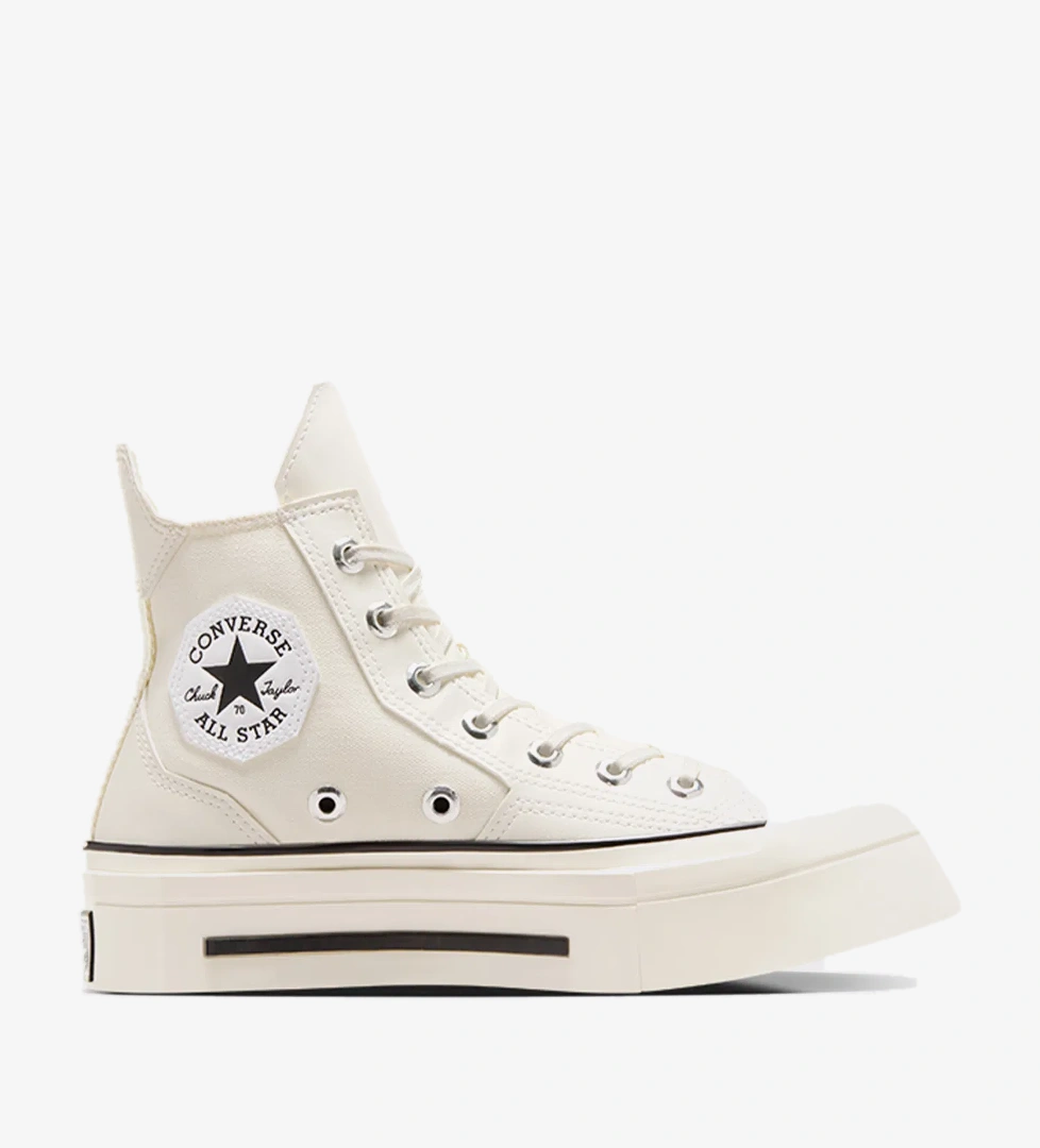 Converse Chuck 70 De Luxe Squared Unisex Krem Platform Sneaker