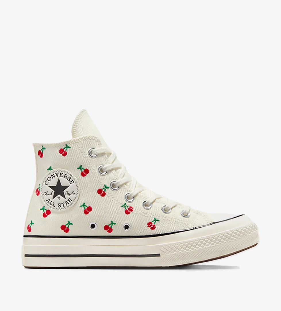 Converse Converse Chuck 70 Cherries Kadın Krem Sneaker model görseli