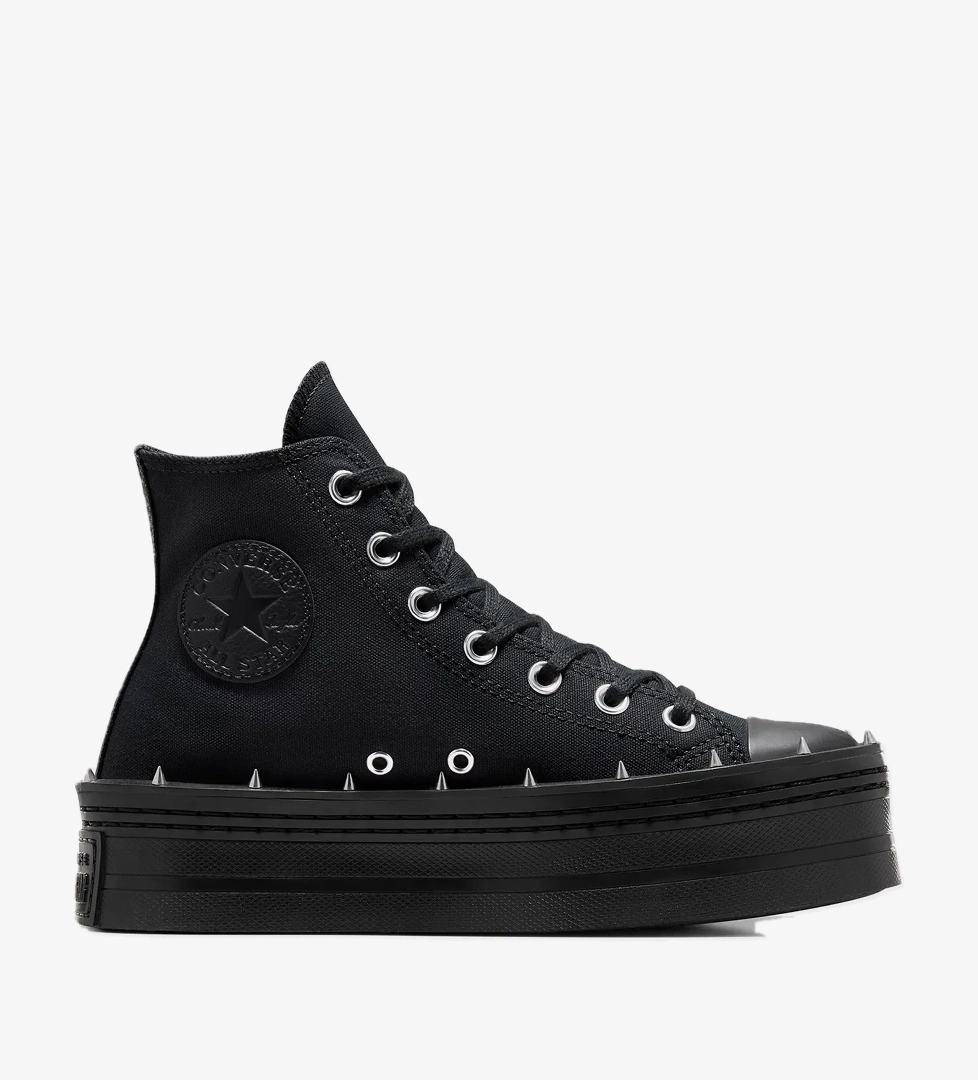 Converse Converse Chuck Taylor All Star Modern Lift Platform Studded Kadın Siyah Sneaker model görseli