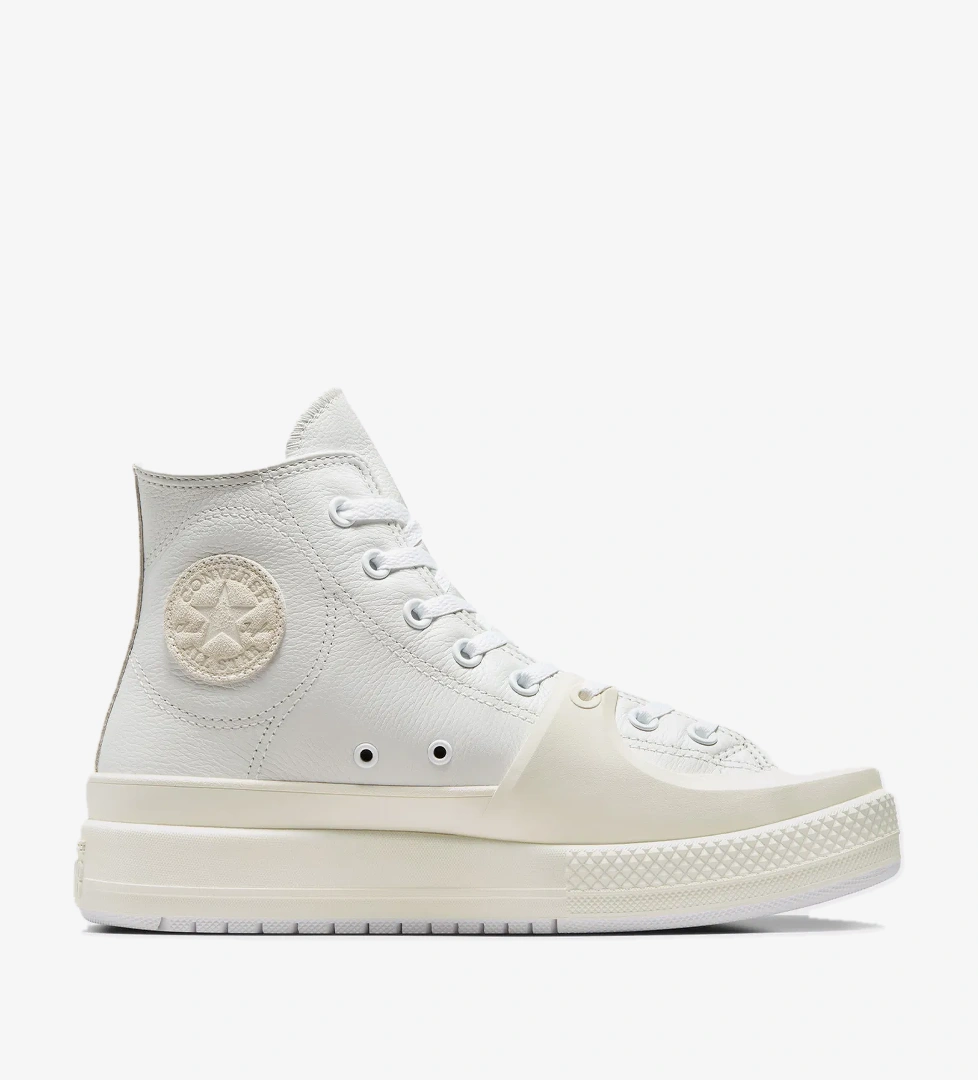Converse Chuck Taylor All Star Construct Unisex Beyaz Deri Sneaker
