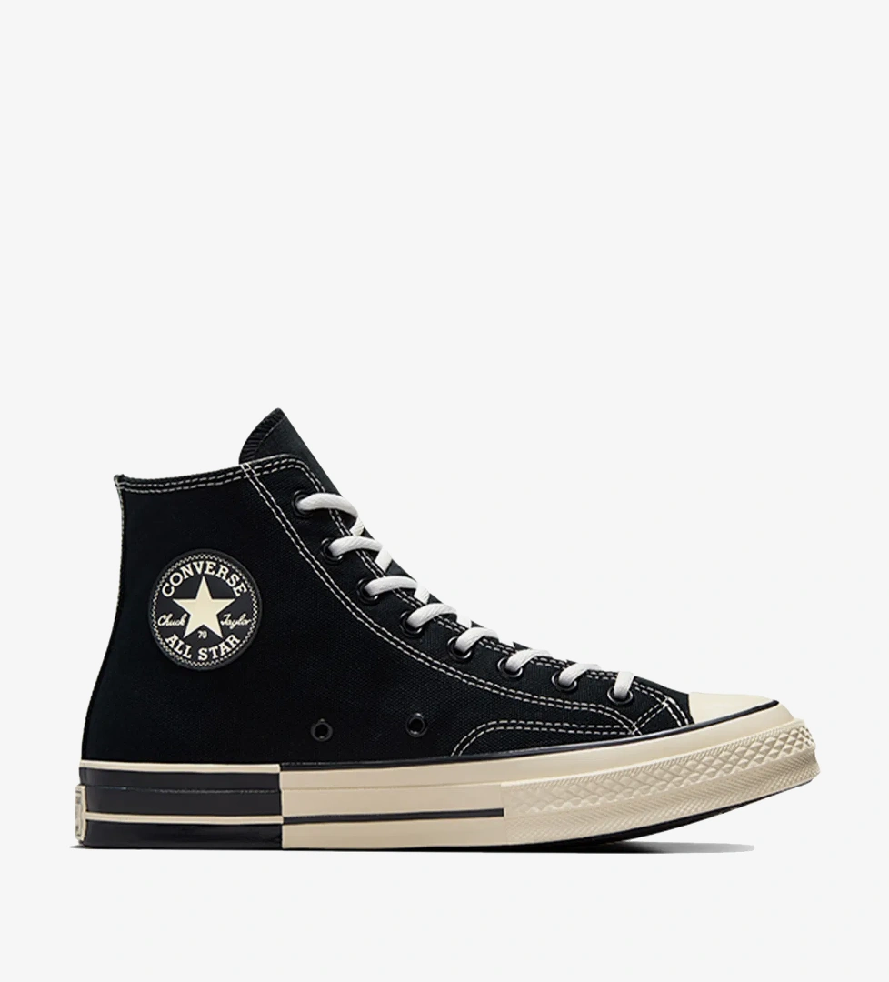 Converse Converse Chuck 70 Black &amp; White Unisex Siyah Sneaker model görseli