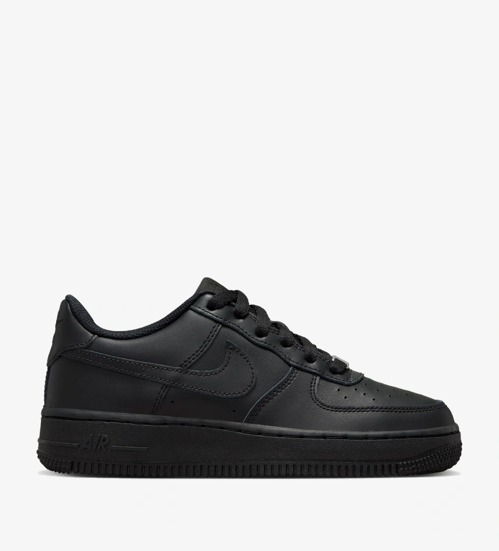 Nike Nike Air Force 1 LE Çocuk Siyah Spor Ayakkabı Sneaker | FashFed Siyah - 1. görsel