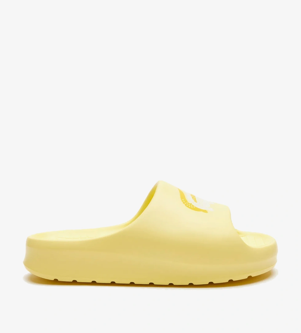 Lacoste Croco 2.0 Evo Kadın Sarı Terlik - Görsel 1