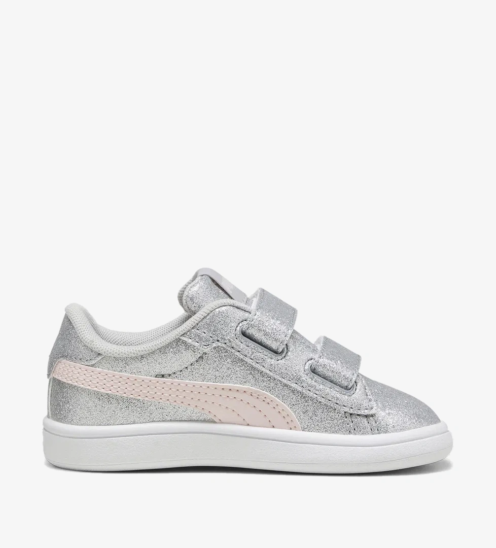 Puma Puma Smash 3.0 Glit Glam V Bebek Gri Spor Ayakkabı model görseli