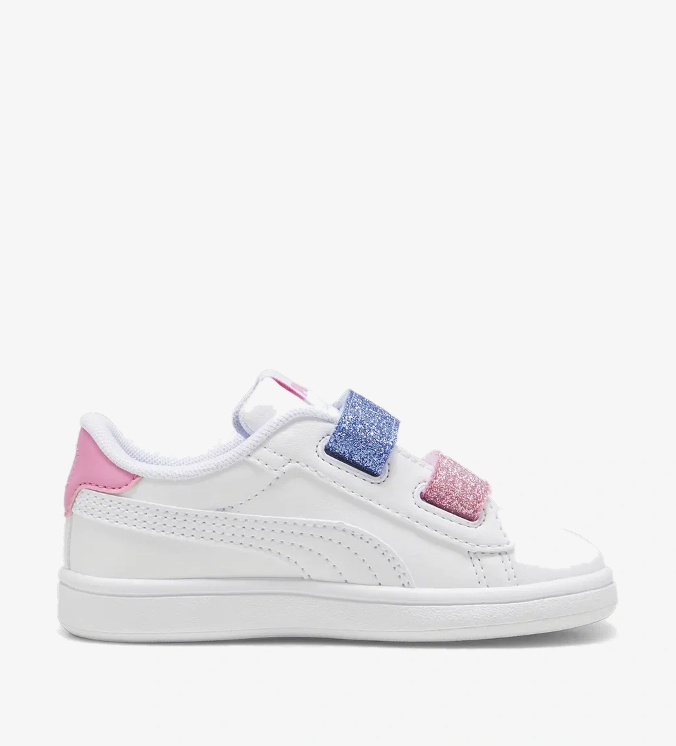 Puma Smash 3.0 Summercamp Bebek Beyaz Spor Ayakkabı - Görsel 1