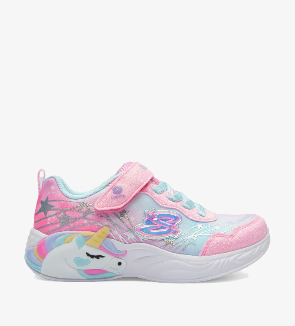 Skechers Skechers Unicorn Dreams Wishful Magi Çocuk Pembe Spor Ayakkabı model görseli