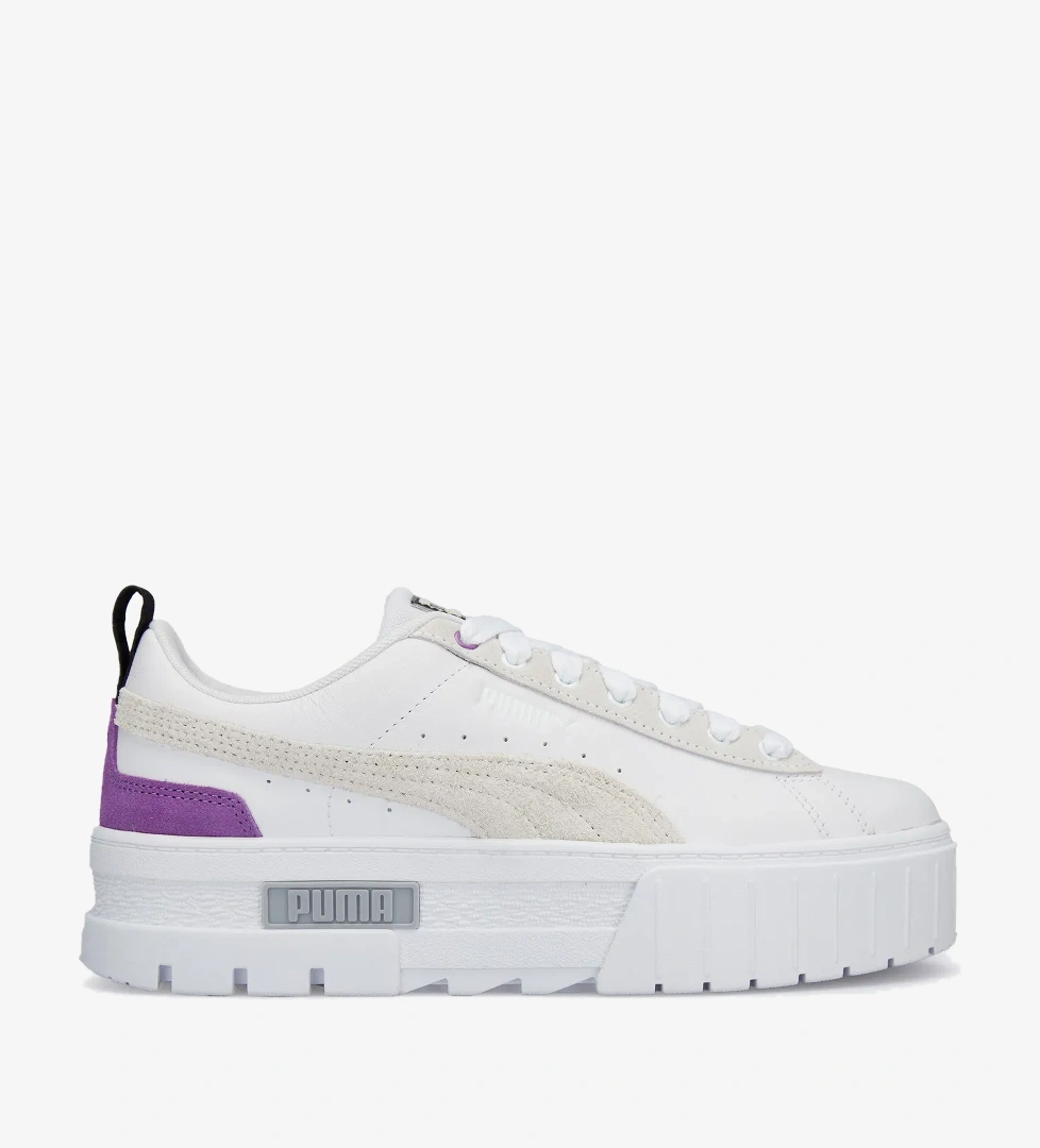 Puma Puma Mayze Mix Kadın Beyaz Spor Ayakkabı model görseli