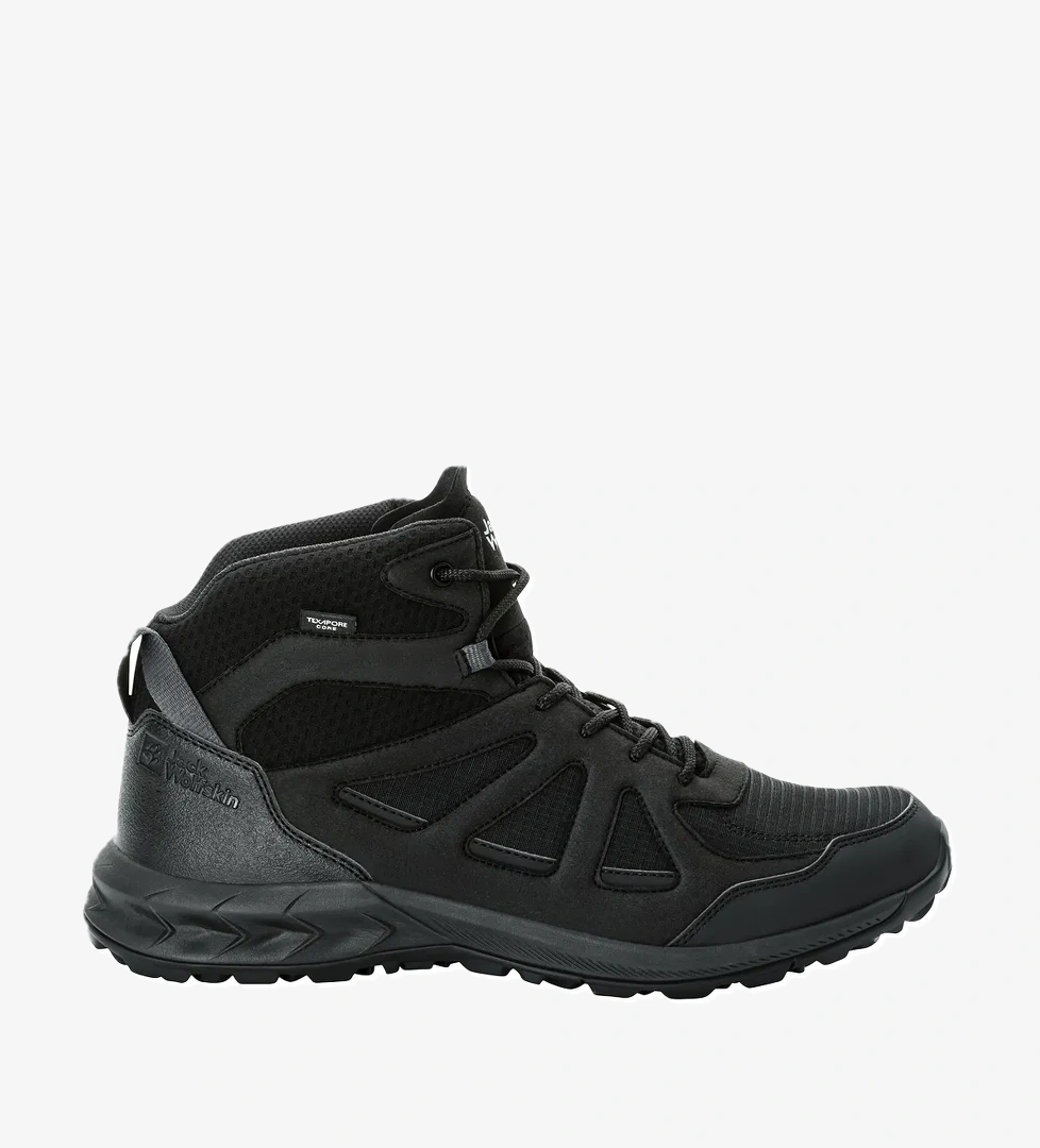 Jack Wolfskin Jack Wolfskin Woodland 2 Texapore Mid Erkek Siyah Bot model görseli