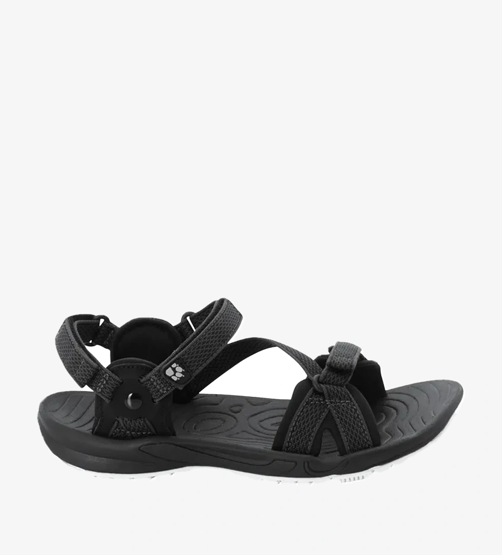 Jack Wolfskin Lakewood Ride Sandal Kadın Siyah Sandalet