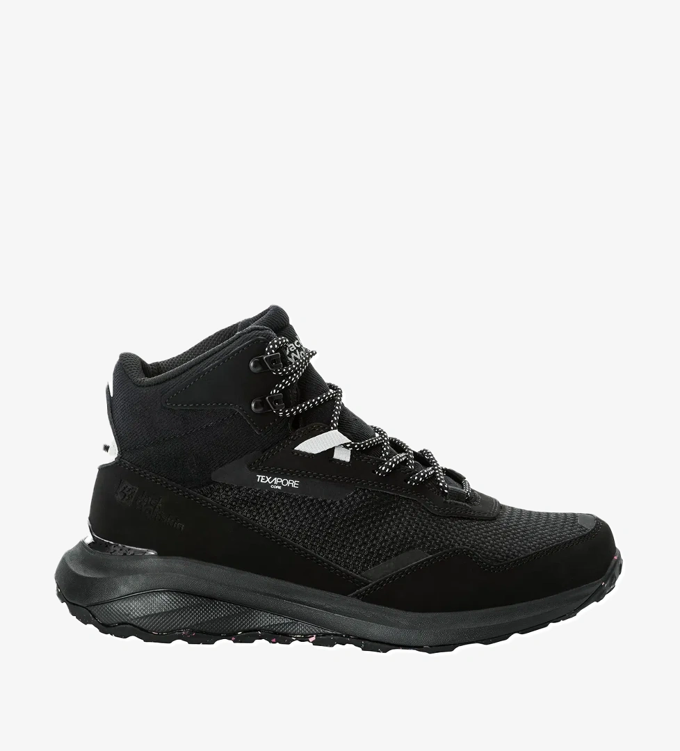 Jack Wolfskin Dromoventure Texapore Mid Kadın Gri Bot - Görsel 1