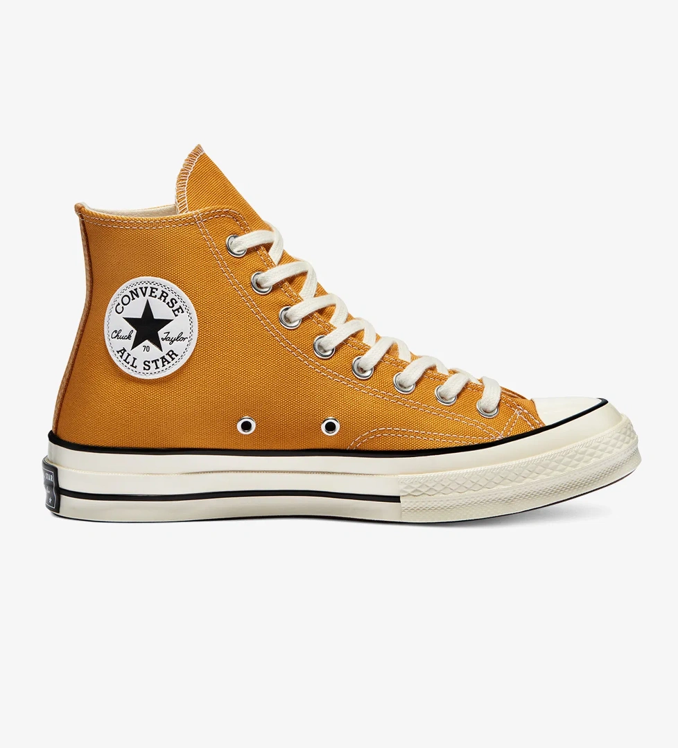 Converse Chuck 70 Hi Unisex Sarı Sneaker - Görsel 1