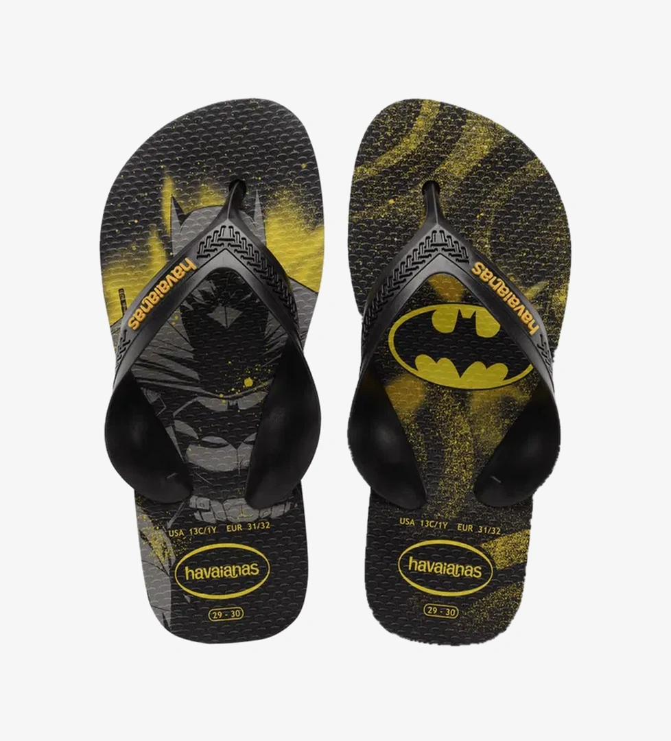 Havaianas Havaianas Max Hero Bebek Çocuk Siyah Terlik model görseli