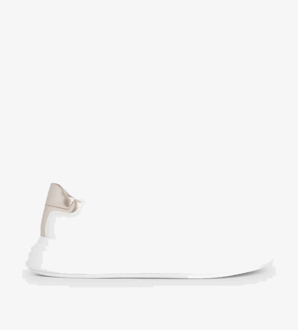 Calvin Klein Raised Cupsole Kadın Beyaz Sneaker - Görsel 1