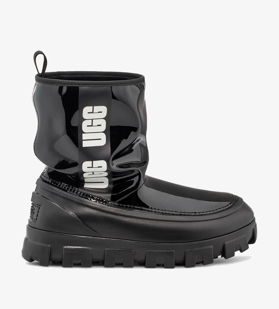 Ugg UGG Classic Brellah Mini Kadın Siyah Bot model görseli