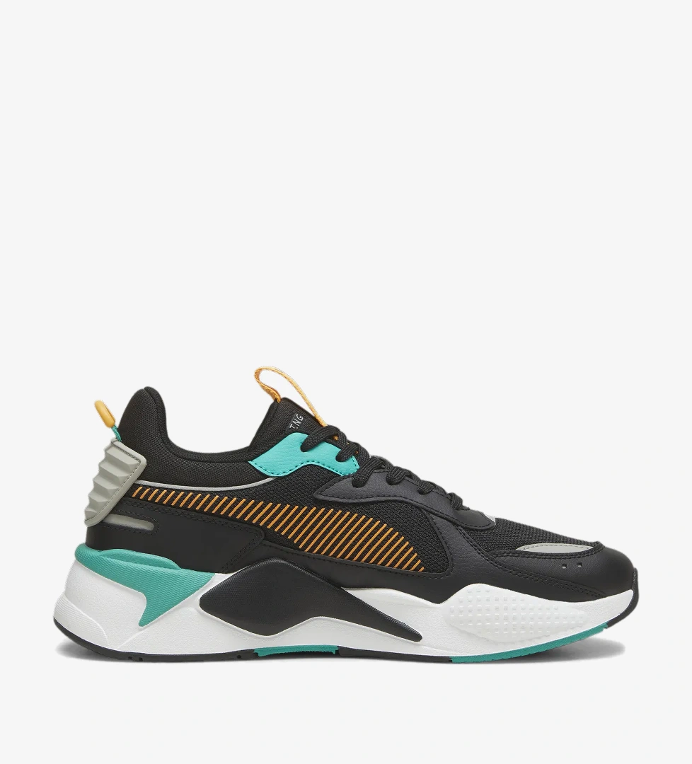 Puma Rs-X Geek Erkek Siyah Spor Ayakkabı - Görsel 1