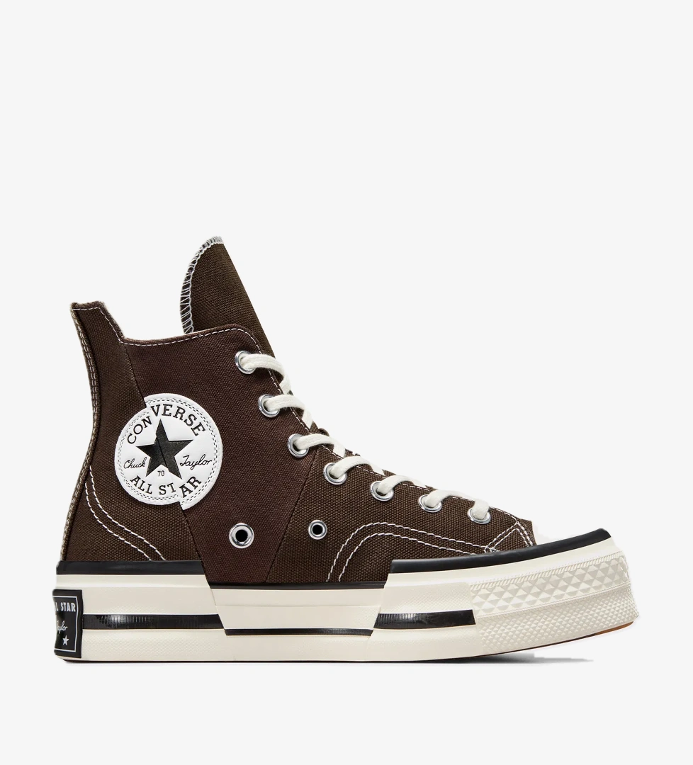 Converse Chuck 70 Plus Unisex Kahverengi Sneaker - Görsel 1