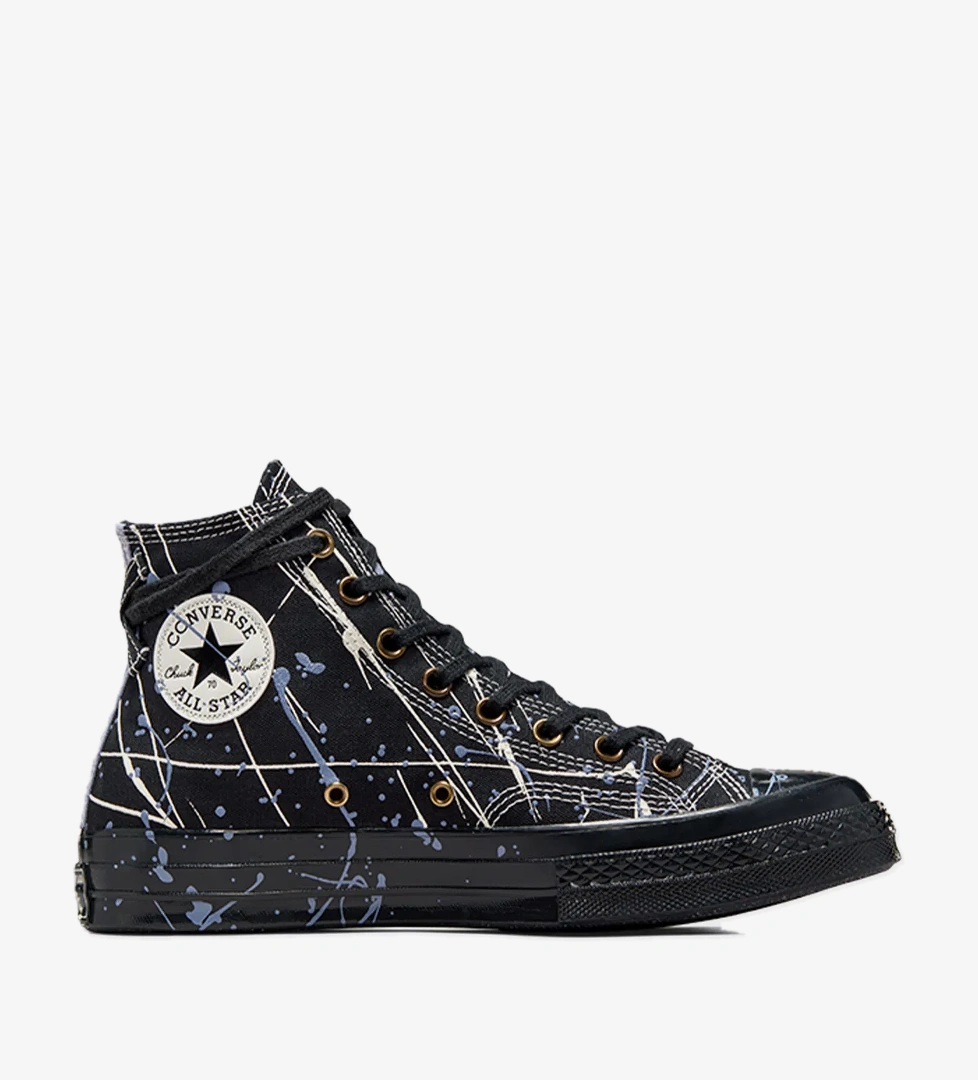 Converse Chuck 70 Paint Splatter Unisex Siyah Sneaker