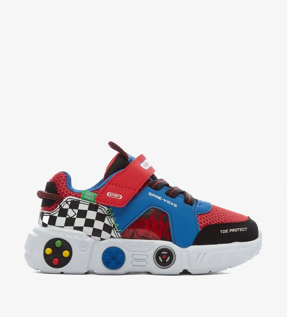 Skechers Skechers Lil Gametronix Bebek Mavi Spor Ayakkabı model görseli