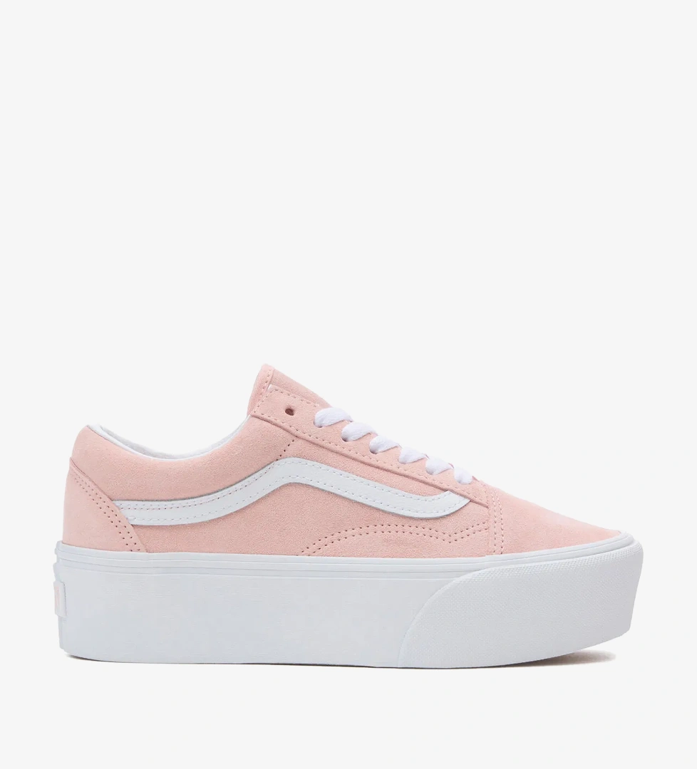 Vans Old Skool Stackform Unisex Pembe Sneaker - Görsel 1
