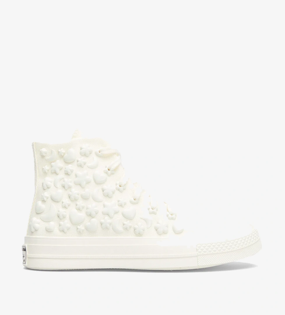 Converse Chuck 70 3D Charms Kadın Krem Sneaker