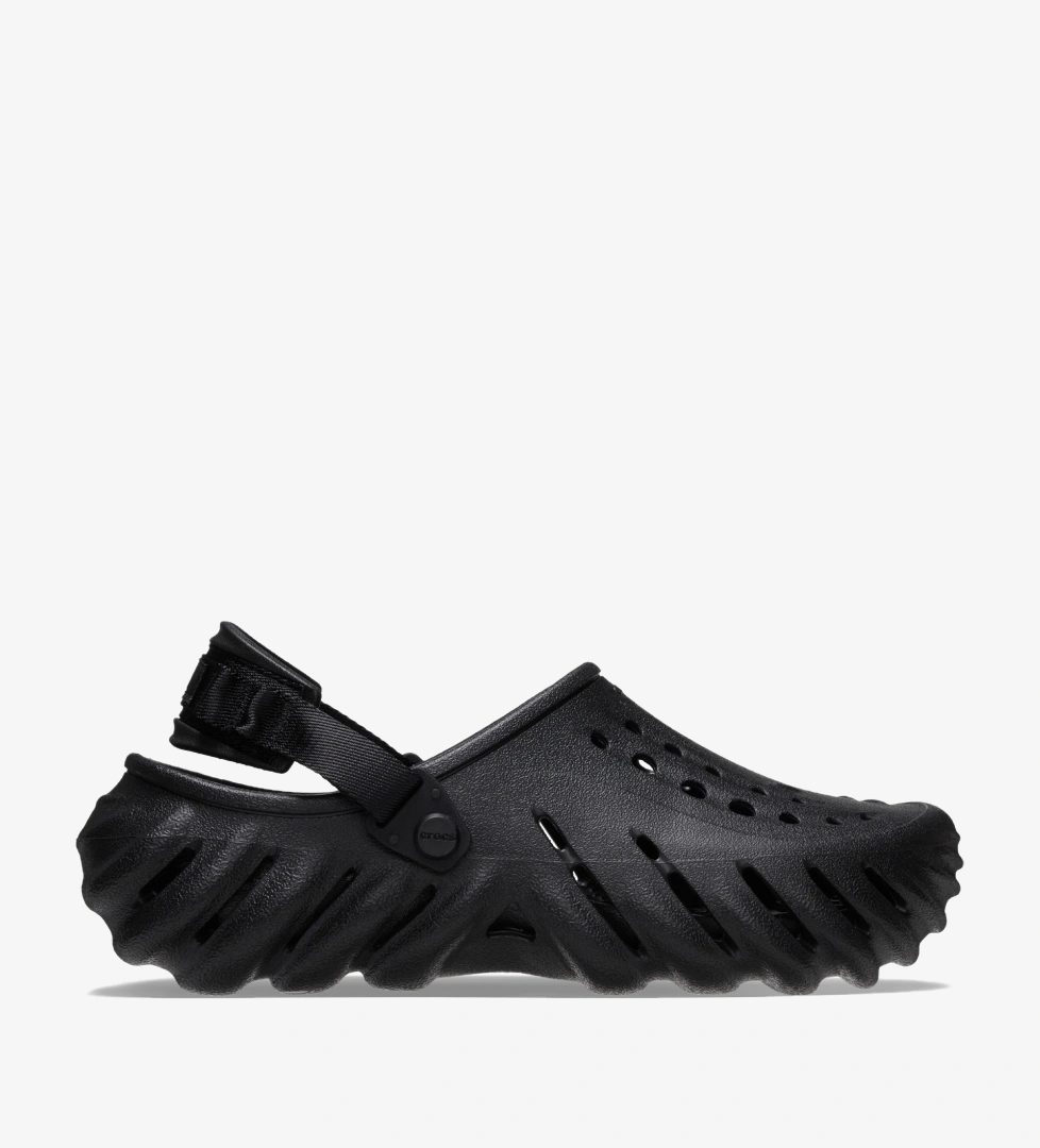 Crocs Crocs Echo Clog Unisex Siyah Terlik Sandalet & Terlik | FashFed Siyah - 1. görsel