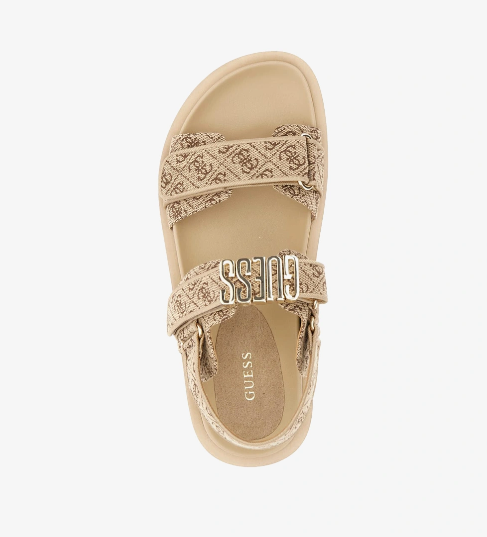 Guess Guess Fabelis Kadın Kahverengi Sandalet Sandalet & Terlik | FashFed Kahverengi - 1. görsel