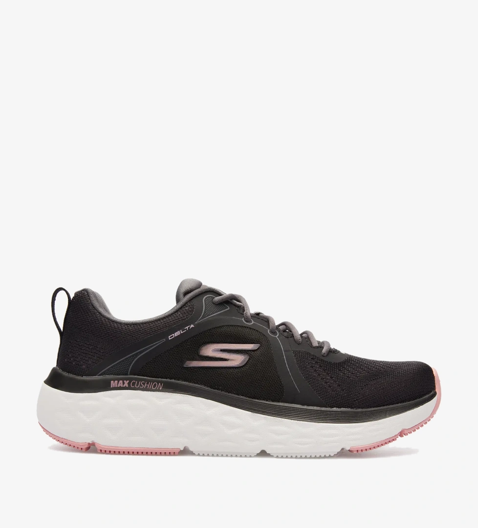 Skechers Skechers Max Cushioning Delta Smooth Stride Kadın Siyah Spor Ayakkabı Sneaker | FashFed Siyah - 1. görsel