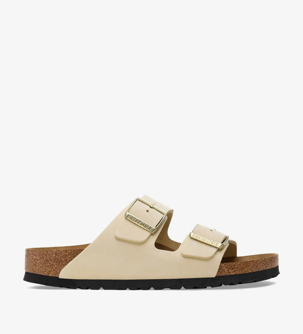 Birkenstock Arizona Nu Kadın Krem Terlik - Görsel 1
