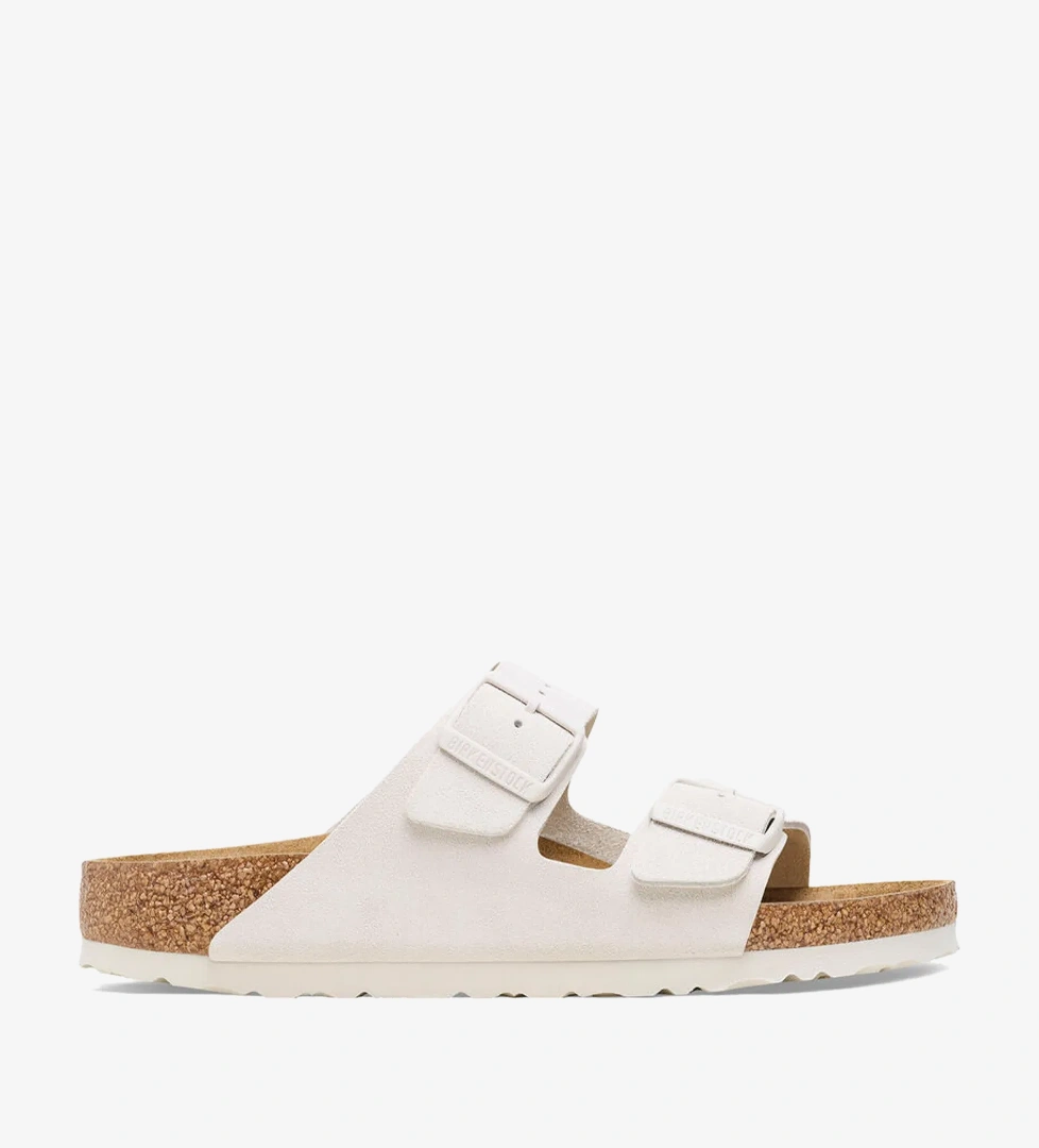 Birkenstock Arizona Vl Kadın Beyaz Terlik - Görsel 1