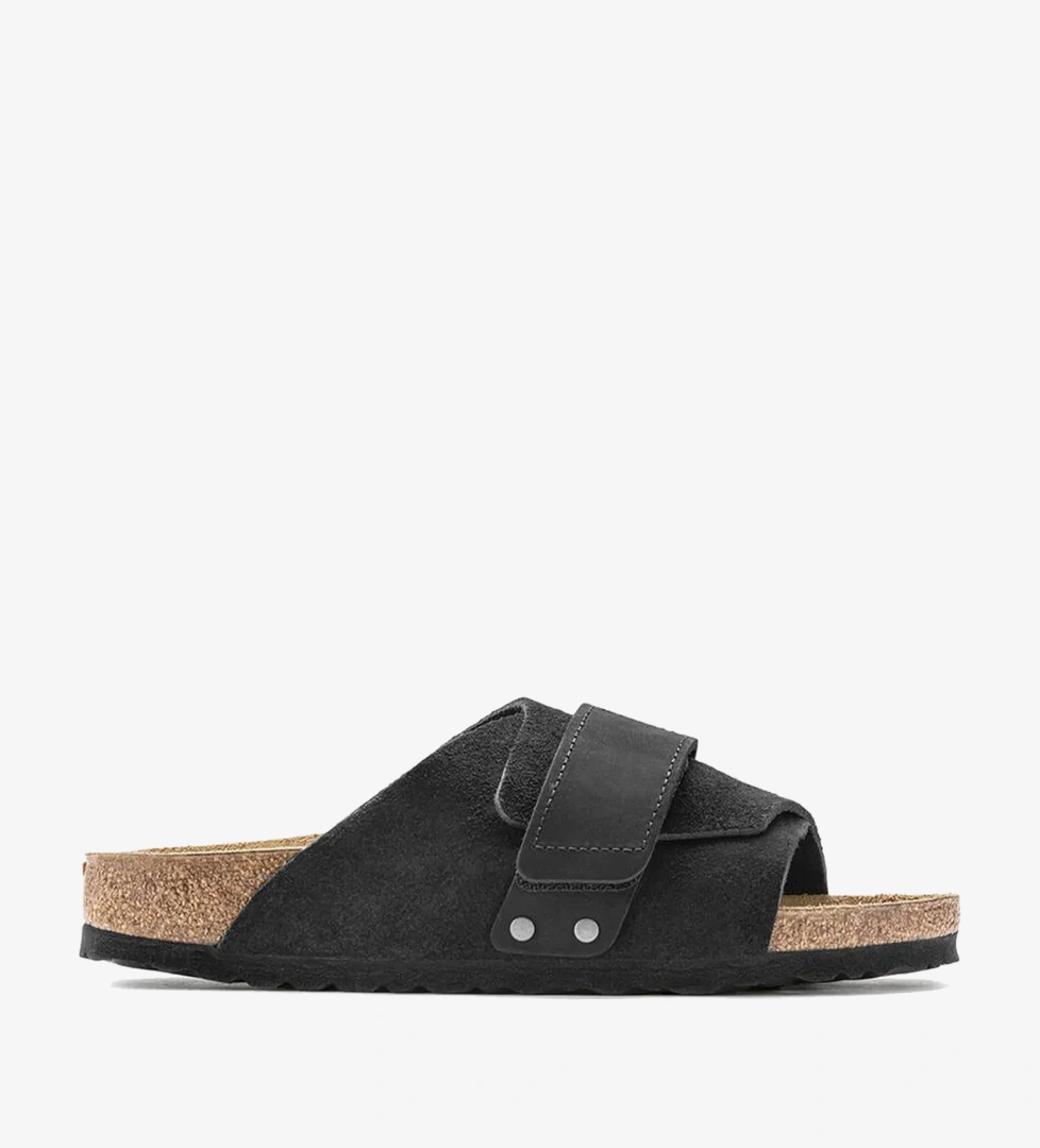 Birkenstock Kyoto Vl Erkek Siyah Terlik - Görsel 1