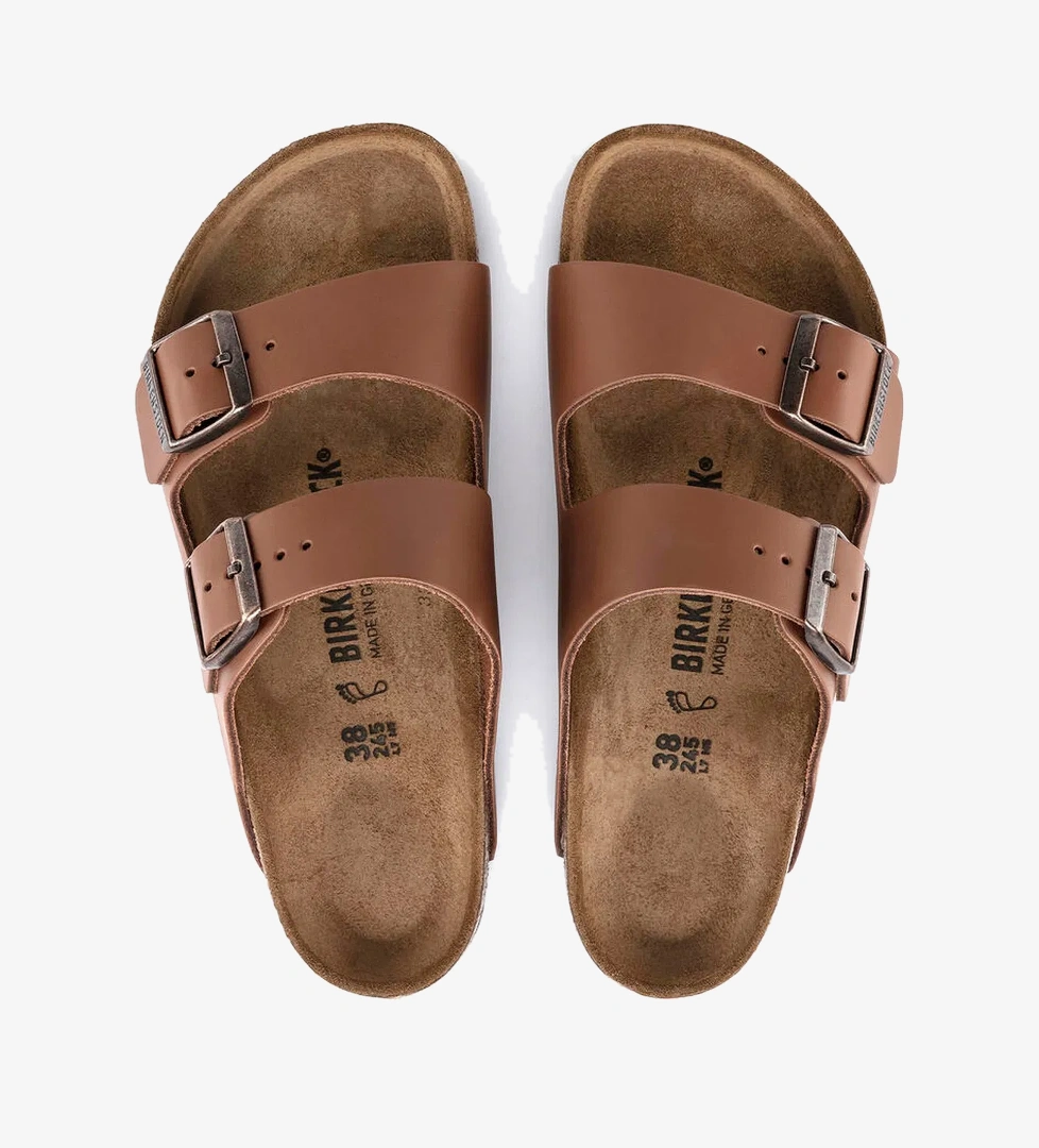 Birkenstock Arizona Nl Erkek Kahverengi Terlik - Görsel 1