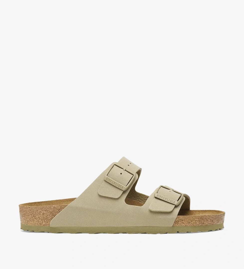 Birkenstock Arizona Bf Unisex Bej Terlik - Görsel 1